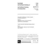 IEC 61747-5 Ed. 1.0 b:1998