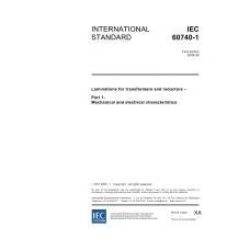 IEC 60740-1 Ed. 1.0 en:2005 IEC 60740-1 Ed. 1.0 en:2005
