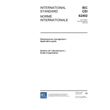 IEC 62402 Ed. 1.0 b:2007 IEC 62402 Ed. 1.0 b:2007