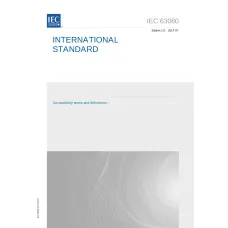 IEC 63080 Ed. 1.0 en:2017 IEC 63080 Ed. 1.0 en:2017