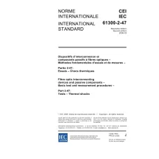 IEC 61300-2-47 Ed. 2.0 b:2006 IEC 61300-2-47 Ed. 2.0 b:2006