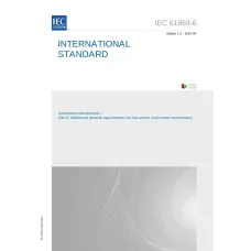IEC 61869-6 Ed. 1.0 en:2016 IEC 61869-6 Ed. 1.0 en:2016