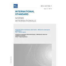 IEC 63159-1 Ed. 1.0 b:2021 IEC 63159-1 Ed. 1.0 b:2021