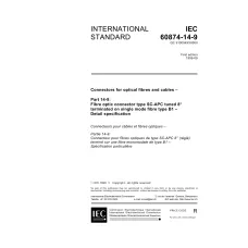 IEC 60874-14-9 Ed. 1.0 en:1999 IEC 60874-14-9 Ed. 1.0 en:1999