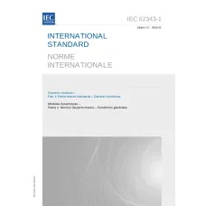 IEC 62343-1 Ed. 1.0 b:2016