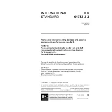 IEC 61753-2-3 Ed. 1.0 en:2001 IEC 61753-2-3 Ed. 1.0 en:2001