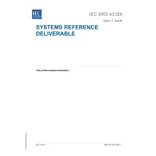IEC /SRD 63326 Ed. 1.0 en:2025