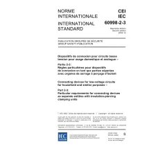 IEC 60998-2-3 Ed. 2.0 b:2002 IEC 60998-2-3 Ed. 2.0 b:2002
