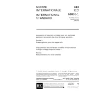 IEC 61083-1 Ed. 2.0 b:2001
