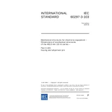 IEC 60297-3-103 Ed. 1.0 en:2004