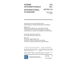 IEC 60730-2-6 Ed. 2.0 b:2007 IEC 60730-2-6 Ed. 2.0 b:2007
