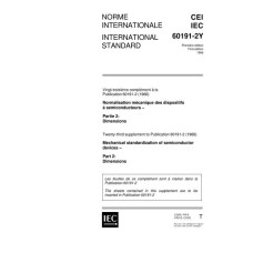 IEC 60191-2Y Ed. 1.0 en:2000 IEC 60191-2Y Ed. 1.0 en:2000