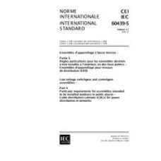 IEC 60439-5 Ed. 1.1 b:1998 IEC 60439-5 Ed. 1.1 b:1998