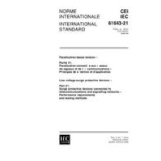 IEC 61643-21 Ed. 1.0 b:2000 IEC 61643-21 Ed. 1.0 b:2000