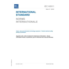 IEC 62911 Ed. 2.0 b:2025 IEC 62911 Ed. 2.0 b:2025