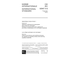 IEC 60947-5-6 Ed. 1.0 b:1999