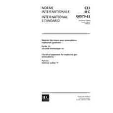 IEC 60079-11 Ed. 4.0 b:1999 IEC 60079-11 Ed. 4.0 b:1999