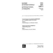 IEC 61287-1 Ed. 1.0 b:1995 IEC 61287-1 Ed. 1.0 b:1995