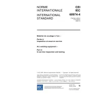 IEC 60974-4 Ed. 1.0 b:2006