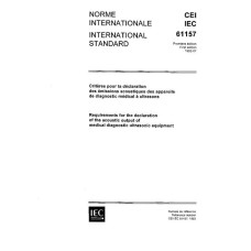 IEC 61157 Ed. 1.0 b:1992 IEC 61157 Ed. 1.0 b:1992