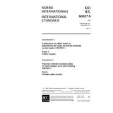 IEC 60227-5 Amd.1 Ed. 2.0 b:1997