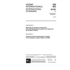 IEC 61161 Amd.1 Ed. 1.0 b:1998
