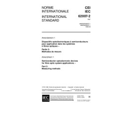 IEC 62007-2 Amd.1 Ed. 1.0 b:1998 IEC 62007-2 Amd.1 Ed. 1.0 b:1998