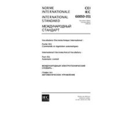 IEC 60050-351 Ed. 2.0 b:1998 IEC 60050-351 Ed. 2.0 b:1998