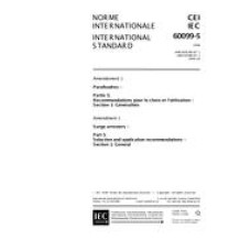 IEC 60099-5 Amd.1 Ed. 1.0 b:1999