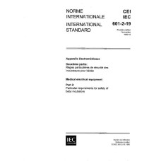 IEC 60601-2-19 Ed. 1.0 b:1990