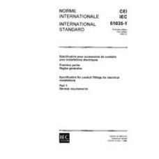 IEC 61035-1 Ed. 1.0 b:1990