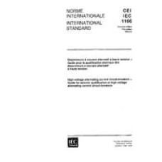 IEC 61166 Ed. 1.0 b:1993 IEC 61166 Ed. 1.0 b:1993