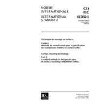 IEC 61760-1 Ed. 1.0 b:1998 IEC 61760-1 Ed. 1.0 b:1998