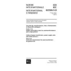 IEC 61558-2-13 Ed. 1.0 b:1999