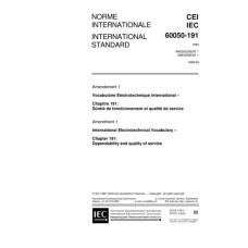 IEC 60050-191 Amd.1 Ed. 1.0 b:1999