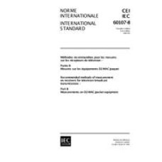 IEC 60107-8 Ed. 1.0 b:1997
