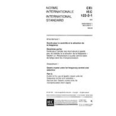 IEC 60122-2-1 Amd.1 Ed. 1.0 b:1993 IEC 60122-2-1 Amd.1 Ed. 1.0 b:1993