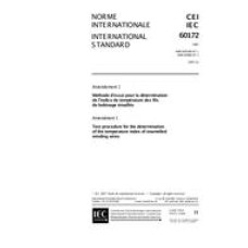 IEC 60172 Amd.1 Ed. 3.0 b:1997 IEC 60172 Amd.1 Ed. 3.0 b:1997