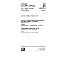 IEC 62007-1 Ed. 1.1 b:1999