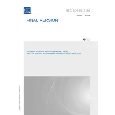 IEC 60335-2-50 Ed. 4.2 en:2017 IEC 60335-2-50 Ed. 4.2 en:2017