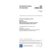 IEC 60092-506 Ed. 2.0 en:2003 IEC 60092-506 Ed. 2.0 en:2003