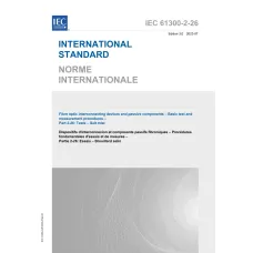IEC 61300-2-26 Ed. 3.0 b:2023