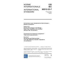 IEC 60512-23-7 Ed. 1.0 b:2005 IEC 60512-23-7 Ed. 1.0 b:2005