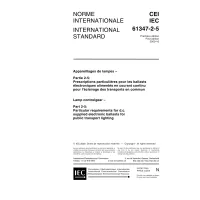 IEC 61347-2-5 Ed. 1.0 b:2000