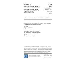 IEC 60730-1 Ed. 3.2 b:2007 IEC 60730-1 Ed. 3.2 b:2007