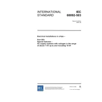 IEC 60092-503 Ed. 2.0 en:2007