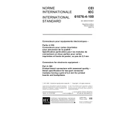 IEC 61076-4-100 Ed. 2.0 b:2001 IEC 61076-4-100 Ed. 2.0 b:2001