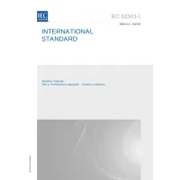 IEC 62343-1 Ed. 1.0 en:2016