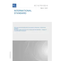 IEC 61753-052-6 Ed. 1.0 en:2016