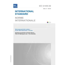 IEC 61400-50 Ed. 1.0 b:2022